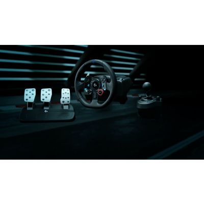 8. Logitech G 941-000113 Game Controller Black USB Steering Wheel + Pedals Analog/Digital PC, PlayStation 4, PlayStation 5, Playstation 3