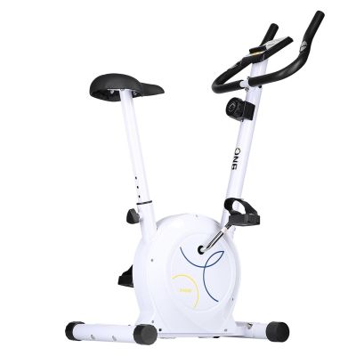 3. One Fitness RM8740 White Magnetic Bike
