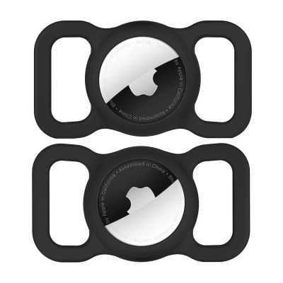 Wozinsky WEA-01 Apple AirTag Silicone Case for Dog or Cat Collar - Black