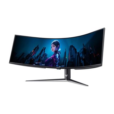 Acer UM.NZ7EE.001 computer monitor 144.8 cm (57") 7680 x 2160 px Black
