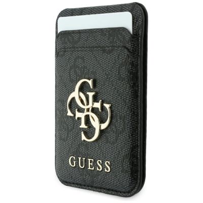 8. Guess 4G Case with MagSafe Wallet for iPhone 18 Pro Max / 17 Pro Max – Black