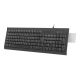 8. NATEC NKL-2052 Office Keyboard USB QWERTY Spanish Black