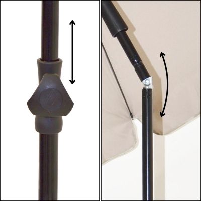 16. GARDEN UMBRELLA 185 CM SAND