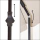 16. GARDEN UMBRELLA 185 CM SAND