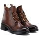 4. Women's insulated ankle boots, brown, S.Barski HY62-8112