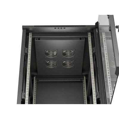 22. LANBERG FLOOR RACK CABINET 19" 18U 600X800 BLACK