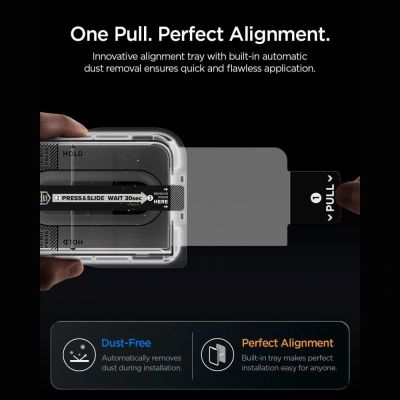 6. Spigen Glas.tR EZ Fit Pro HD AC 2-Pack Tempered Glass for iPhone Duo