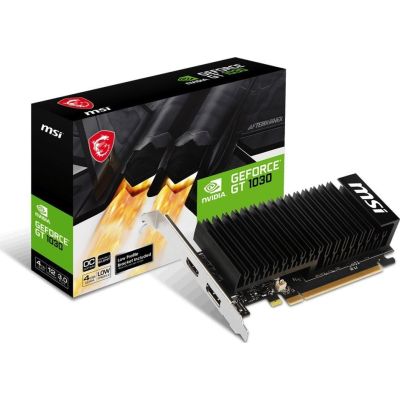 2. graphics card MSI GeForce GT 1030 4GHD4 LP OC