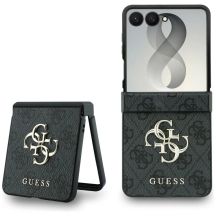 Guess Big 4G Logo Case for Samsung Galaxy Z Flip 8 - Black