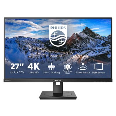 5. LCD monitor Philips 279P1/00 27" 4K UHD IPS 16:9 Black 4ms 350cd/m2 Audio out HDMI ports quantity 2