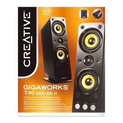 2. Creative 51MF1615AA000 speaker set (2.0; black)