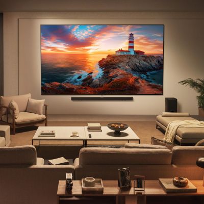 8. 55" LG 55QNED82A6B 4K TV