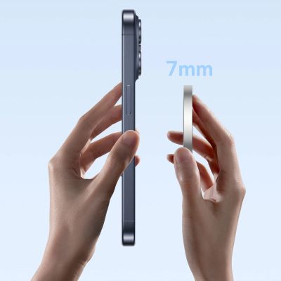 8. Baseus Simple Mini4 Air Qi2 15W Magnetic Wireless Charger - Silver