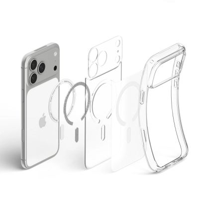 6. Spigen Ultra Hybrid MagSafe case for iPhone 18 Pro / 17 Pro - frost white