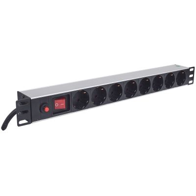 2. INTELLINET POWER STRIP RACK 19 X 8 1U SCHUKO 3M FUSE 713986