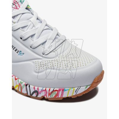 9. Skechers X Jgoldcrown Uno Loving Love W shoes 155506-WHT