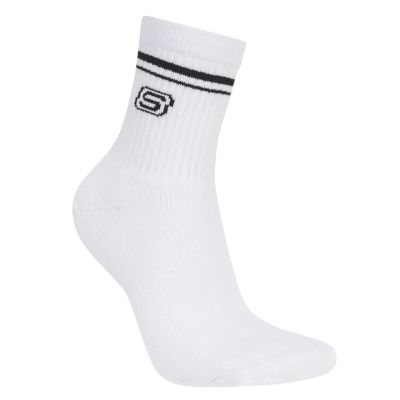 2. Skechers 3pk Wpk Wmn Ls Low Crew S601827-WHT White 39-42