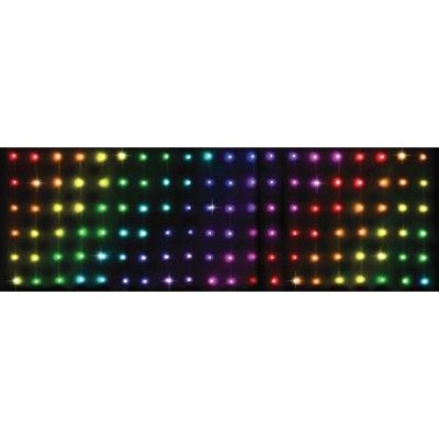 14. CHRISTMAS TREE LIGHTS LIGHT CURTAIN OUTSIDE/INTERNAL 120 LED 300X60CM WITH REMOTE CONTROL RGB COLOR