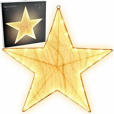 STAR LIGHT DECORATION 59x59CM 248LED