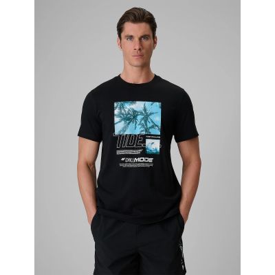 Men's regular printed T-shirt 4F 4FRSS26TTSHM4321-20S