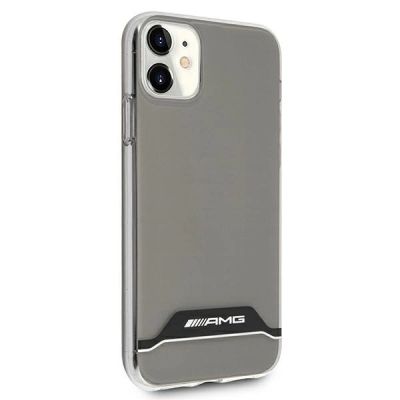 4. AMG Electroplate Black&White Case for iPhone 11 / XR 6.1" - Transparent