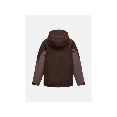 3. Women's PEAK PERFORMANCE W Ridge Hipe Ace 3L Shell Jacket Brown
