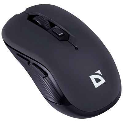 2. DEFENDER GASSA MM-105 RF Silent Click Wireless Mouse, Black, 52105