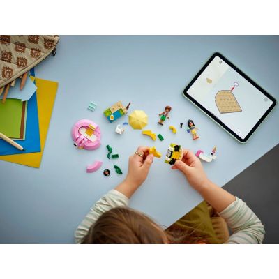 9. LEGO Friends 42658 Unicorn and Flamingo Pool Party