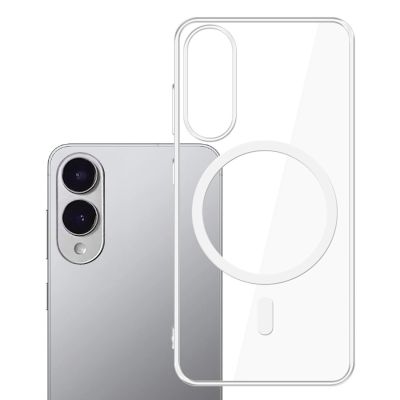 14. 3mk Clear MagCase for Samsung Galaxy S25 Edge - transparent