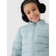 Girls' down jacket with synthetic filling 4F 4FJWSS25TDJAF515-47S