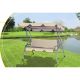 7. GARDEN AND BALCONY SWING 3-PERSON SAND