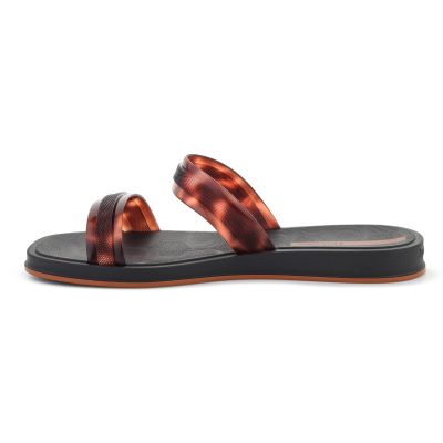 6. IPANEMA GLOW TRENDY SLIDE AD BLACK/TURTLE/BROWN 27421-BR850
