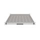 2. LANBERG SLIDING SHELF FOR 19" RACK CABINETS 500 MM GREY (1U/445 X 500 MM, LOAD CAPACITY UP TO 35 KG, 4-POINT MOUNTING)