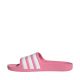 5. Adidas Adilette Aqua K pink children's flip-flops JS2496