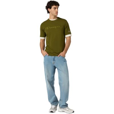 18. Men's Champion SS Tee Olive 220273 GS585