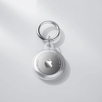 7. Tech-Protect Icon Case for Apple AirTag - Clear