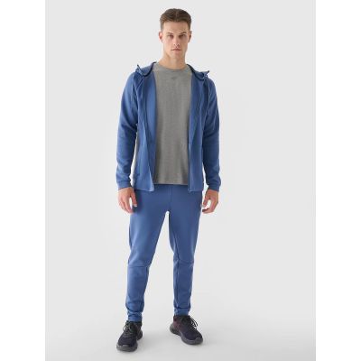 Men's training sweatshirt with a hood 4F 4FWAW24TFSWM405-32S