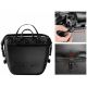 5. Rockbros AS-003-1BK waterproof bicycle bag with shoulder strap, front/rear mounting, 10-14l - black