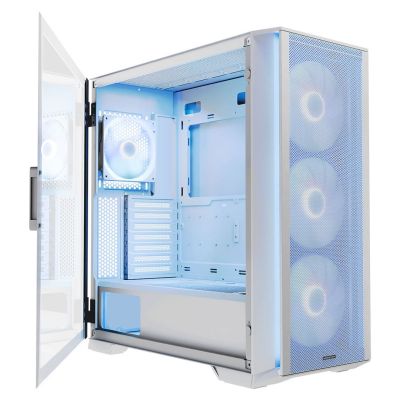 2. MODECOM HORIZON ARGB FLOW MIDI USB TYPE-C CASE WHITE