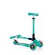 4. 3-wheel scooter Globber Foldable Lights Emerald Green Jr 437-107
