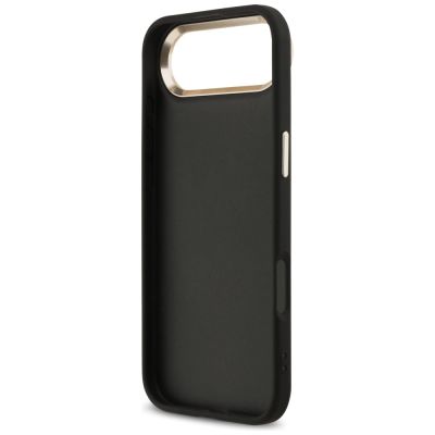 7. Guess 4G Big 4G Classic Logo Case for iPhone Air - Black and Gold