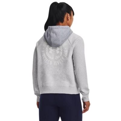 2. Under Armor Rival Fleece CB Hoodie W 1373031 014