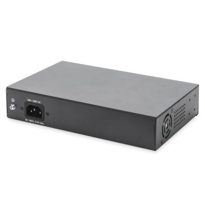 2. Digitus Unmanaged desktop network switch 8x RJ45 Gb/s (including 6xPoE) + 2x SFP, PoE++ max budget 180W