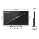 8. Sharp Smart TV 55HP6265E 55 Google TV UHD Black