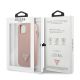 8. Guess GUHCP13SPSATLP iPhone 13 mini 5.4" pink/pink hardcase SaffianoTriangle Logo
