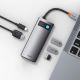 9. Baseus Metal Gleam Series 5-in-1 Multifunctional HUB USB Type C - USB Type C Power Delivery 100 W / HDMI 4K 30 Hz / 3x USB 3.2 Gen 1 (CAHUB-CX0G)