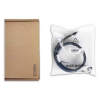 4. Icy Dock MB410L-B SAS Cable 0.5m Black