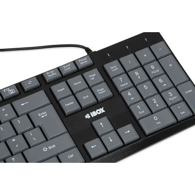 6. IBOX ERIS WIRED KEYBOARD, GREY