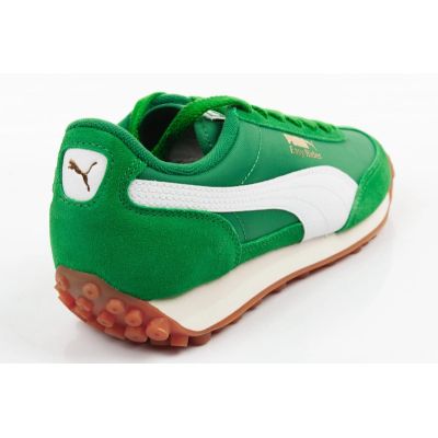 6. Puma Easy Rider Vintage youth sports shoes suede green