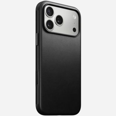 Nomad Modern Leather Case for 17.5 cm (6.9") Mobile Phone Black